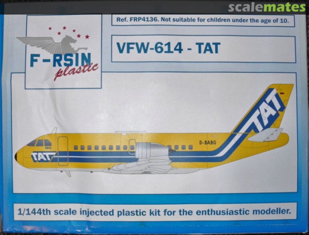 Boxart VFW-614 - TAT FRP4136 F-RSIN Boxart VFW-614 - TAT FRP4136 F-RSIN