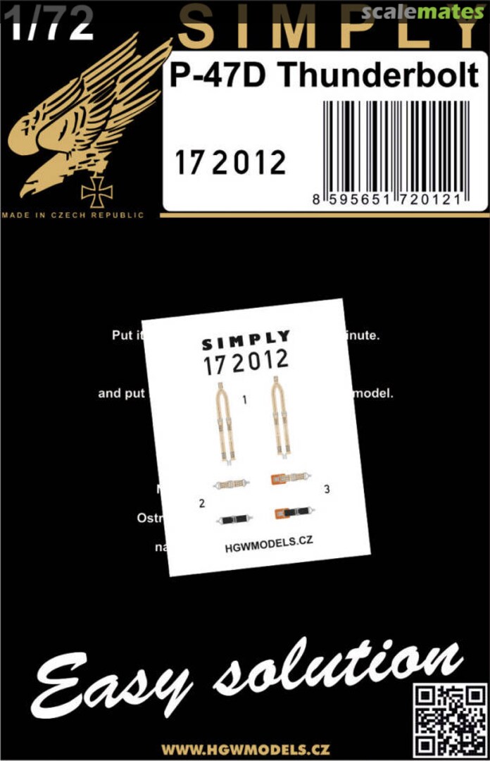 Boxart P-47D Thunderbolt 172012 HGW Models