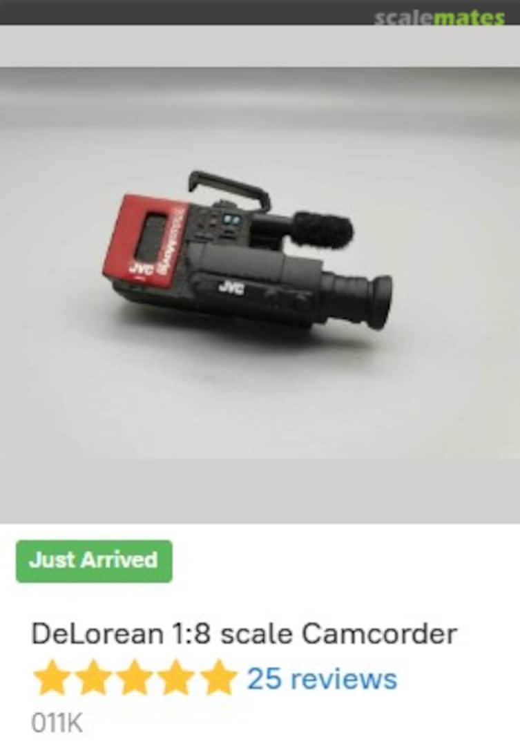 Boxart DeLorean Camcorder 011K Model Modz Boxart DeLorean Camcorder 011K Model Modz