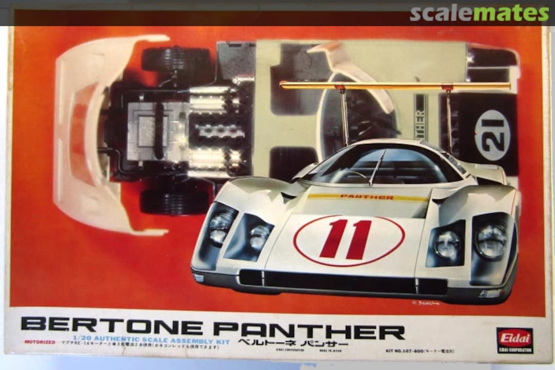 Boxart Bertone Panther 107 Eidai Boxart Bertone Panther 107 Eidai