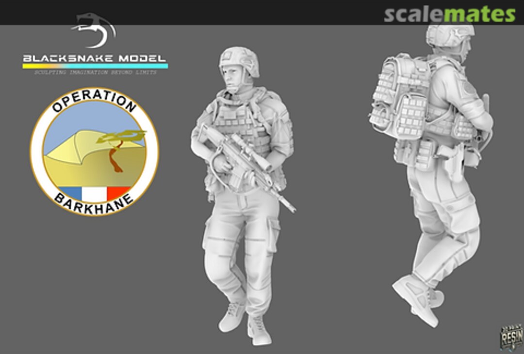 Boxart Figurine 04 Operation Barkhane BlackSnake Model Boxart Figurine 04 Operation Barkhane BlackSnake Model