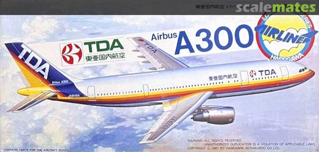 Boxart TDA Airbus A300 LC-009 Hasegawa Boxart TDA Airbus A300 LC-009 Hasegawa