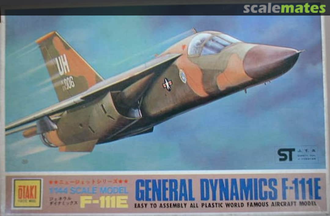 Boxart General Dynamics F-111E OT2-21-100 Otaki Boxart General Dynamics F-111E OT2-21-100 Otaki