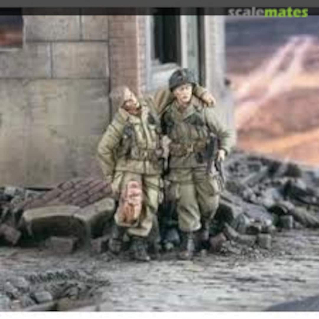 Boxart US Airborne WWII Rescued (2 Figures) 2082 Verlinden Productions Boxart US Airborne WWII Rescued (2 Figures) 2082 Verlinden Productions