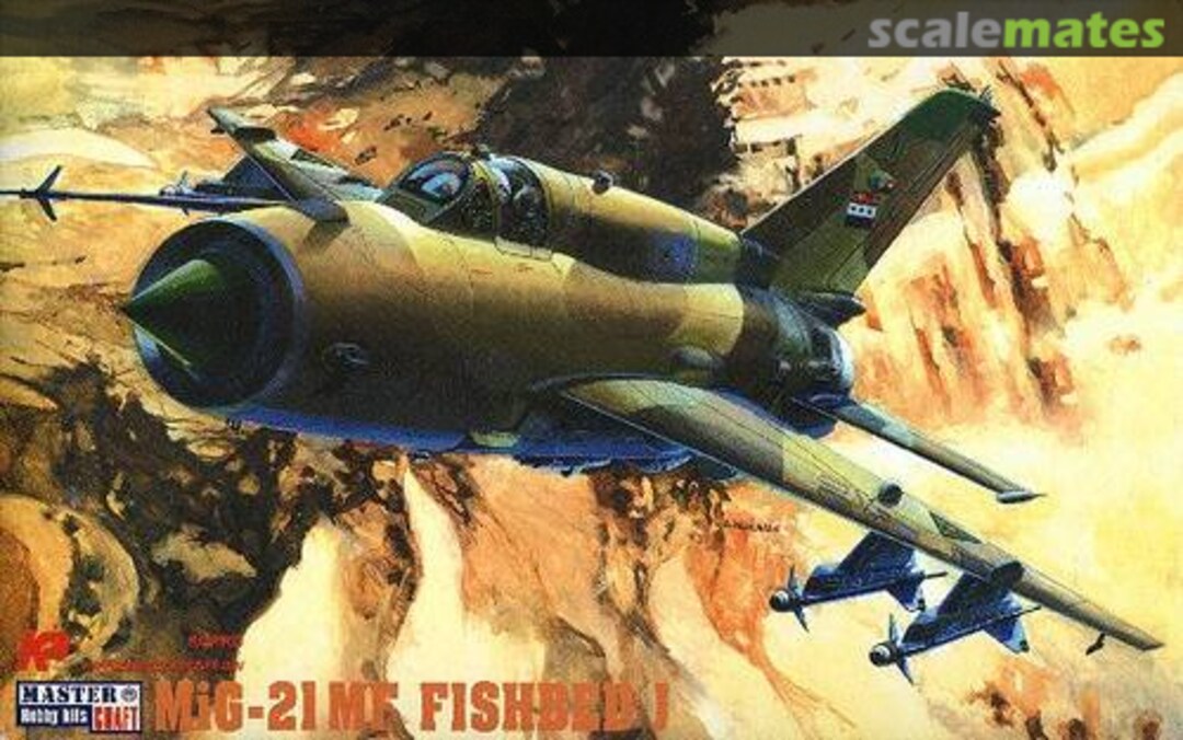 Boxart MiG-21MF Fishbed J F-24 Kopro-MasterCraft Boxart MiG-21MF Fishbed J F-24 Kopro-MasterCraft