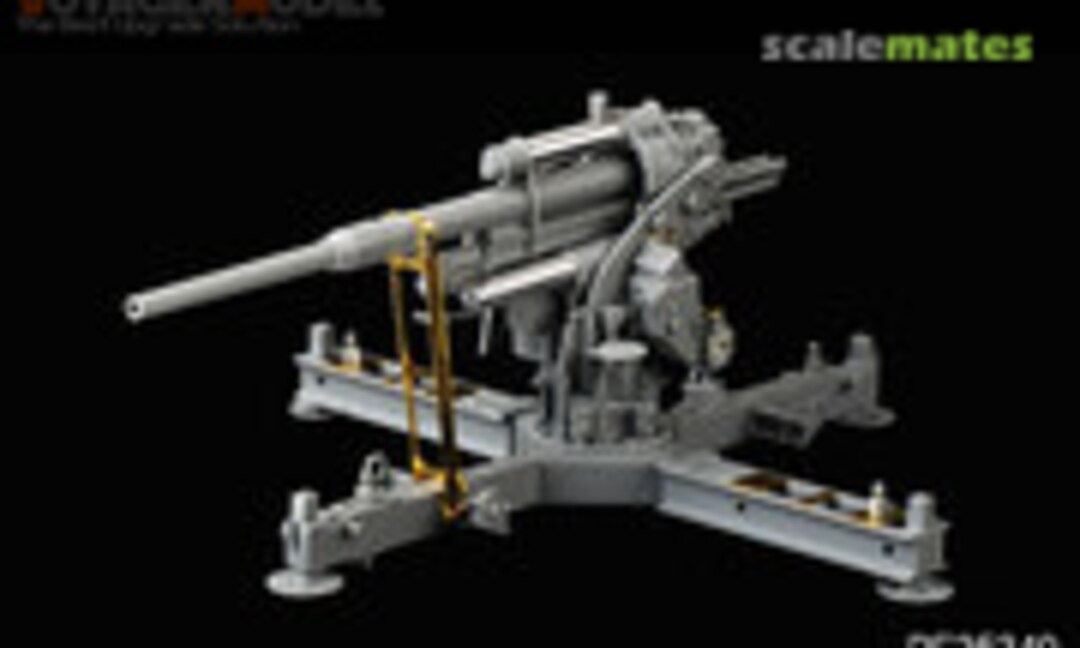 1:35 8.8cm FlaK 37 mit Behelfslafette (Voyager Model PE35349) PE35349