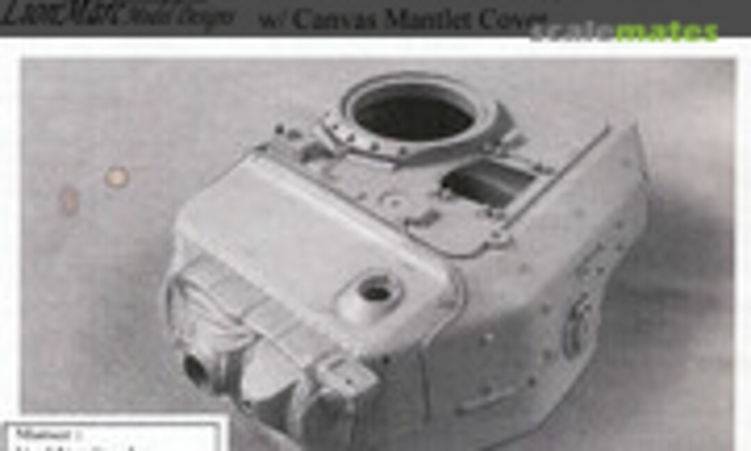 1:35 Centurion Mk 5 RAAC Turret with Canvas (LionMarc LM33001)