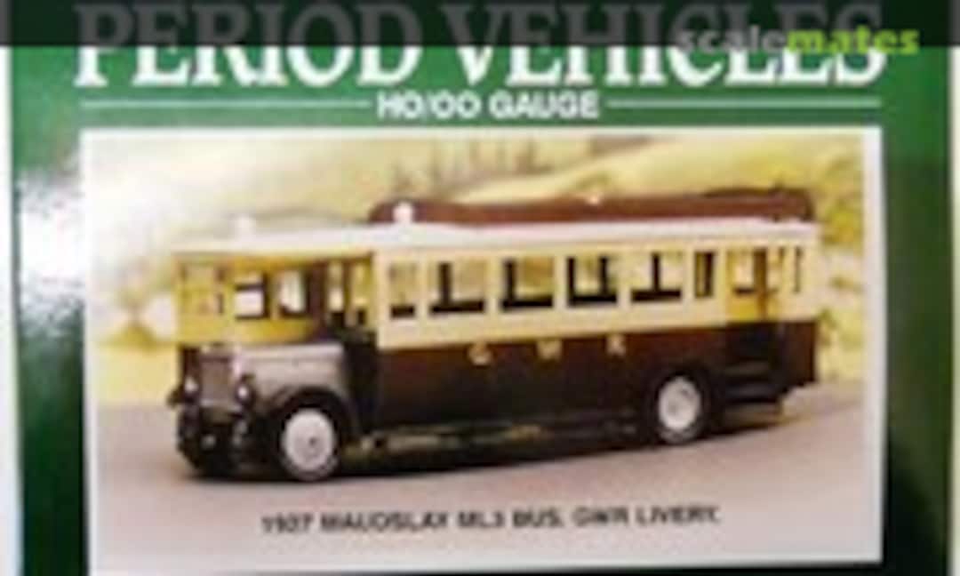1:76 1927 Maudslay ML 3 Bus GWR Livery (Model Scene (Peco) 5137)