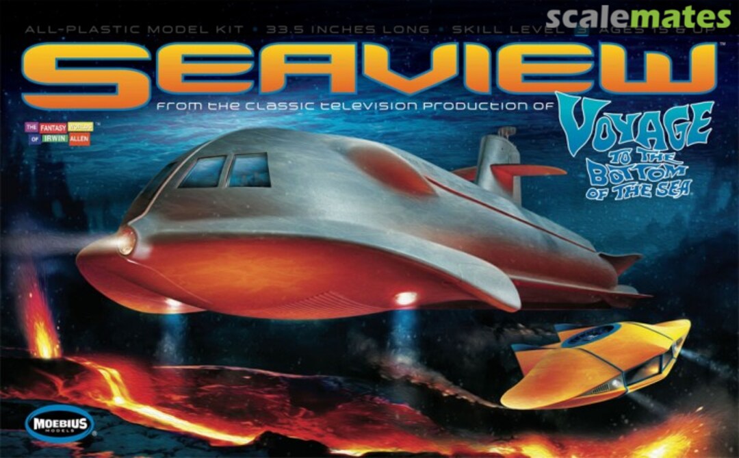 Boxart Seaview 707 Moebius Models Boxart Seaview 707 Moebius Models