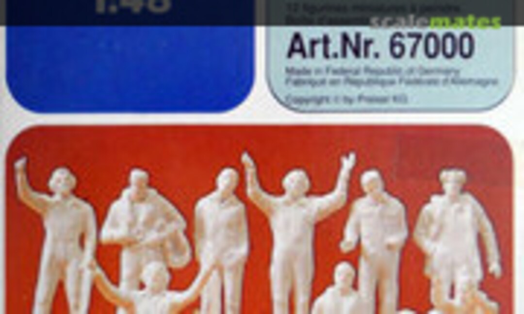 1:48 Piloten und Bodenpersonal (Preiser 67000)