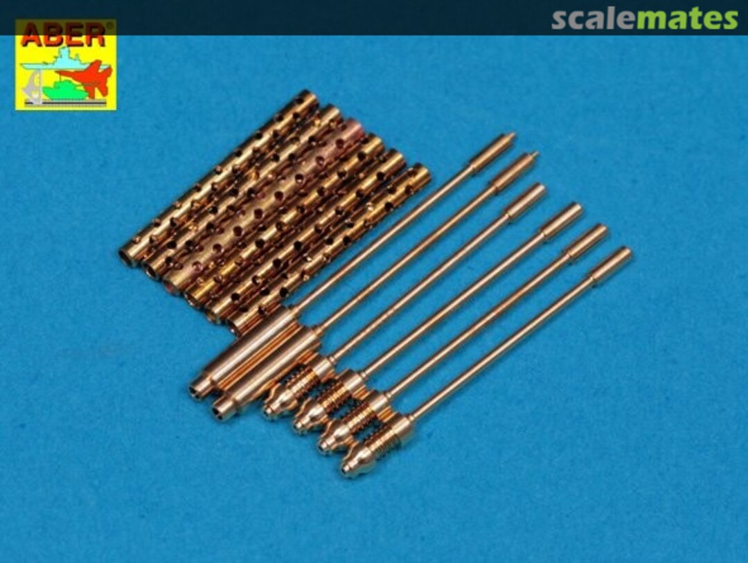 Contents set of 6 U.S. cal. 50 (12,7mm) Browning M2 for P-51 Mustang A32108 Aber