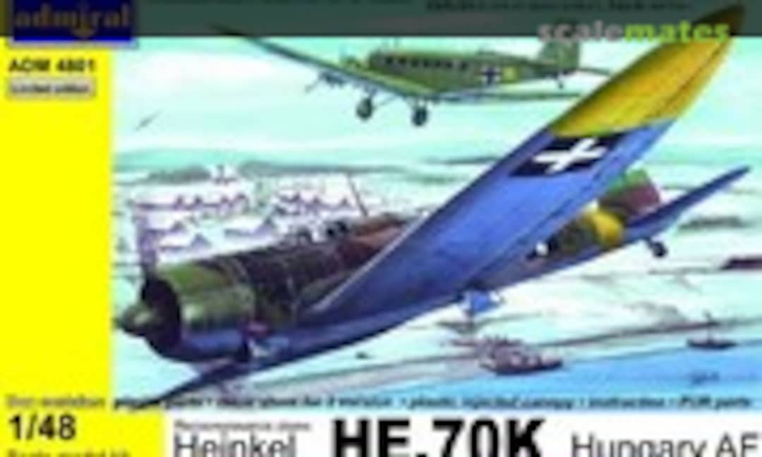 1:48 Heinkel He.70K Hungary AF (Admiral ADM4801) ADM4801