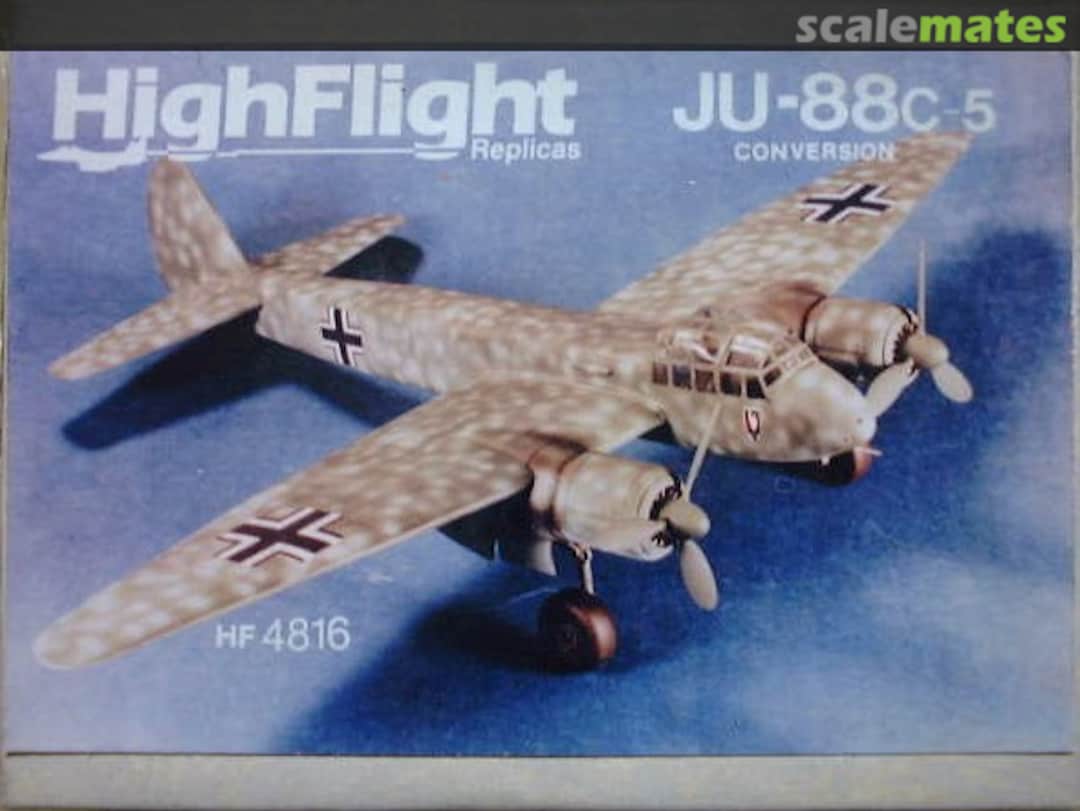 Boxart Ju-88C-5 Conversion HF-4816 HighFlight Replicas Boxart Ju-88C-5 Conversion HF-4816 HighFlight Replicas