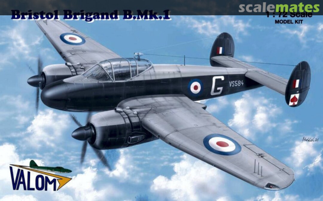 Boxart Bristol Brigand B Mk.I 72030 Valom Boxart Bristol Brigand B Mk.I 72030 Valom