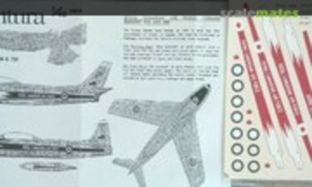 1:48 Golden Hawks: F-86 & T-33 (Ventura V4804) V4804