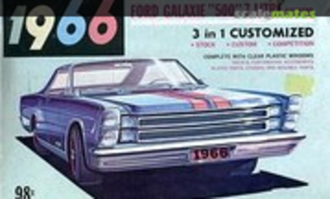 1:25 1966 Ford Galaxie &quot;500&quot; 7 litre hardtop (Palmer Plastics 6613)