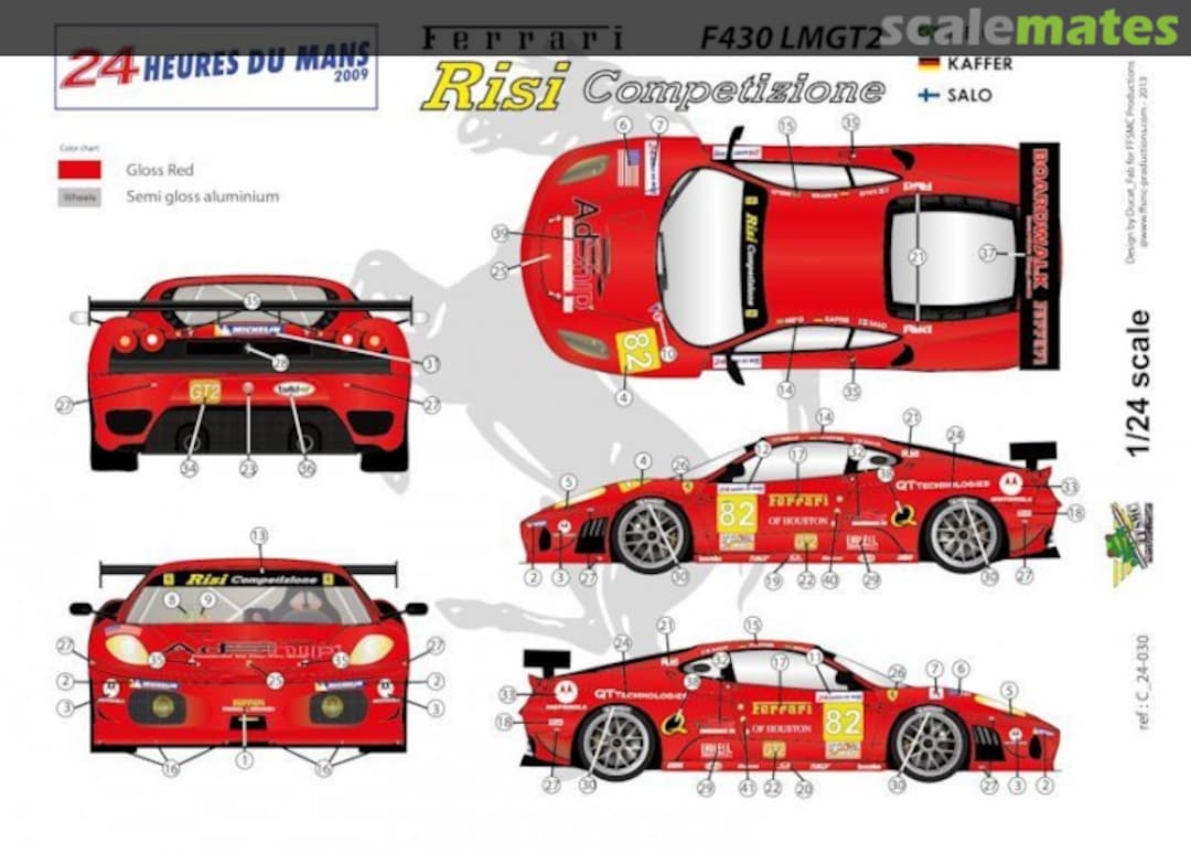 Boxart Ferrari F430 GTC #2606 "AdShip" C 24-030 FFSMC Productions Boxart Ferrari F430 GTC #2606 "AdShip" C 24-030 FFSMC Productions