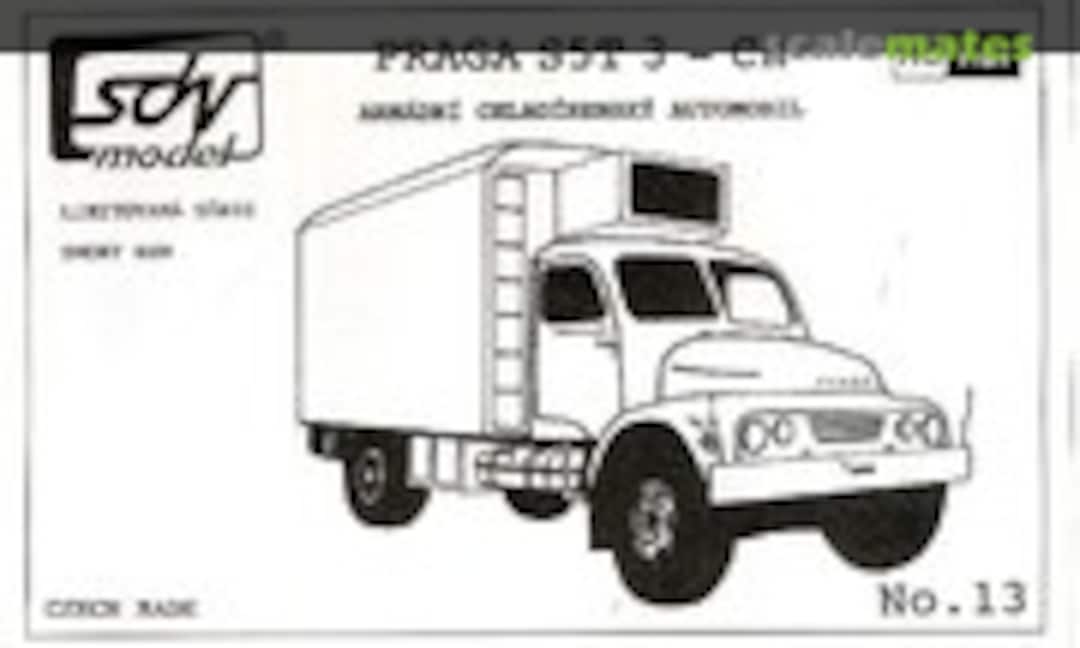 1:87 Praga S5T 3 CH armádní chladírna (SDV Model 013)