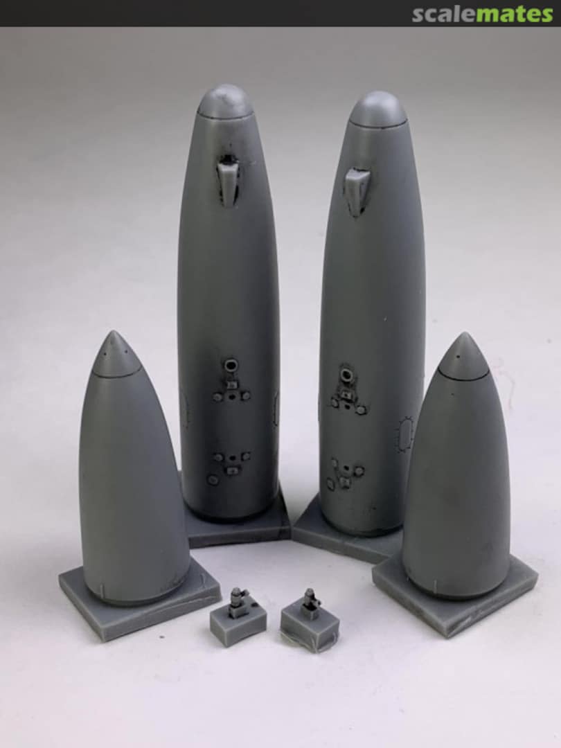 Boxart F/A-18E/F/G fuel tanks (set of 2) 48073 Phase Hangar Resin