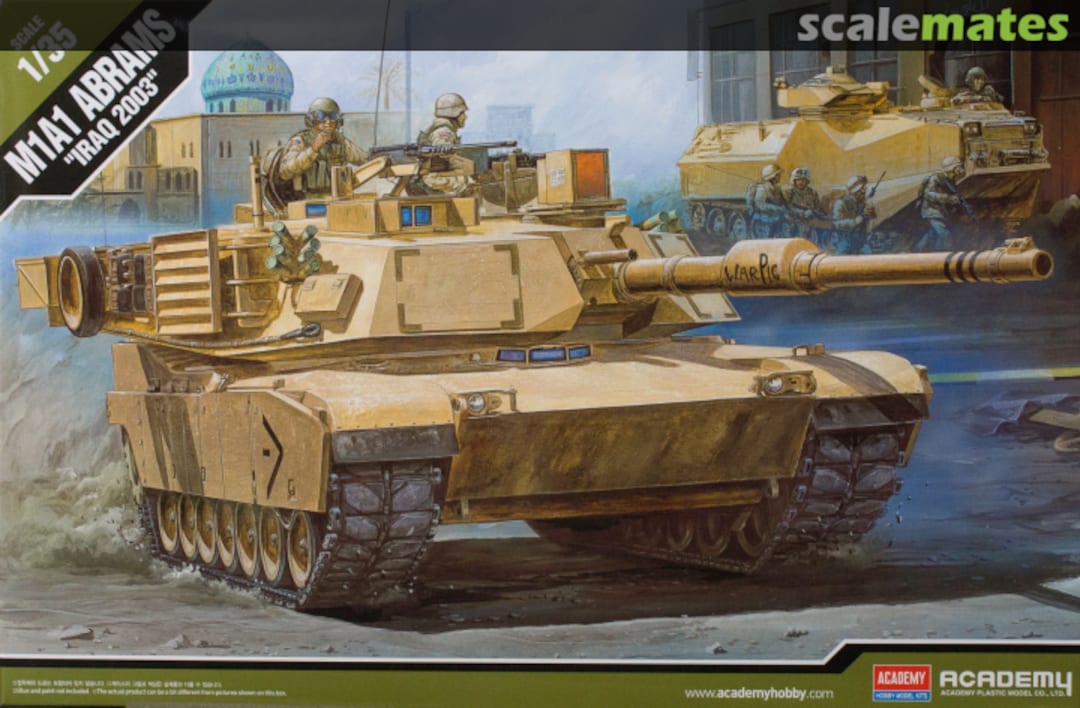 Boxart M1A1 Abrams 13202 Academy Boxart M1A1 Abrams 13202 Academy