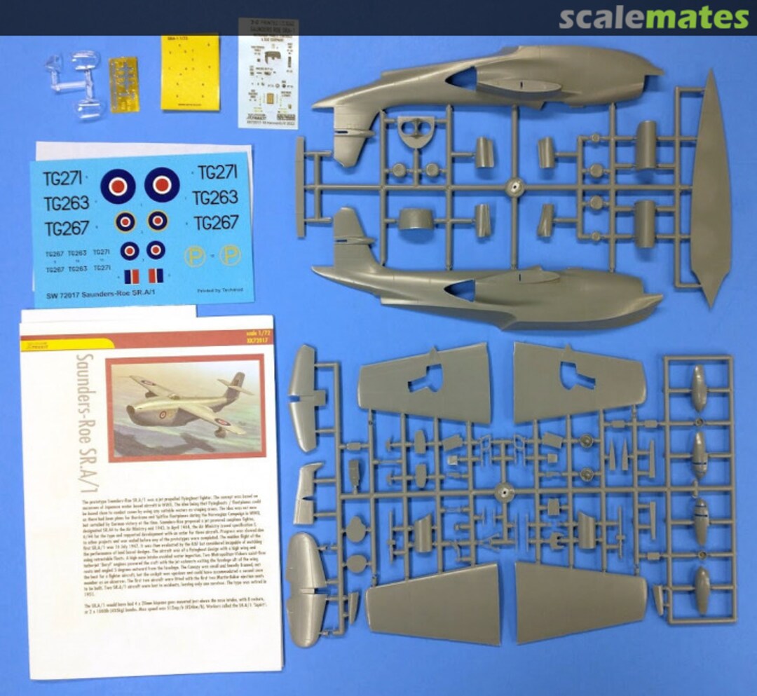 Contents Saunders-Roe SRA-1 72017 Xtrakit Contents Saunders-Roe SRA-1 72017 Xtrakit