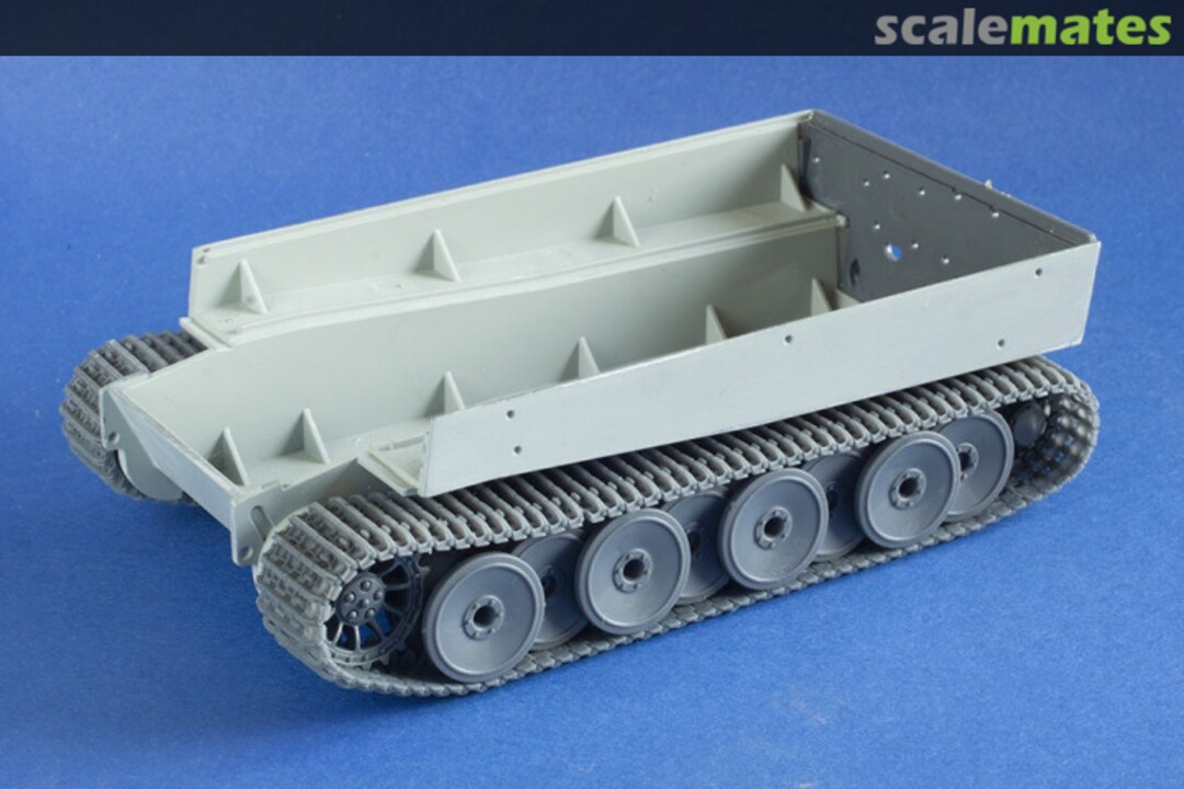 Boxart Early Tracks for Tiger I (mirror) T-48004 QUICKTRACKS Boxart Early Tracks for Tiger I (mirror) T-48004 QUICKTRACKS