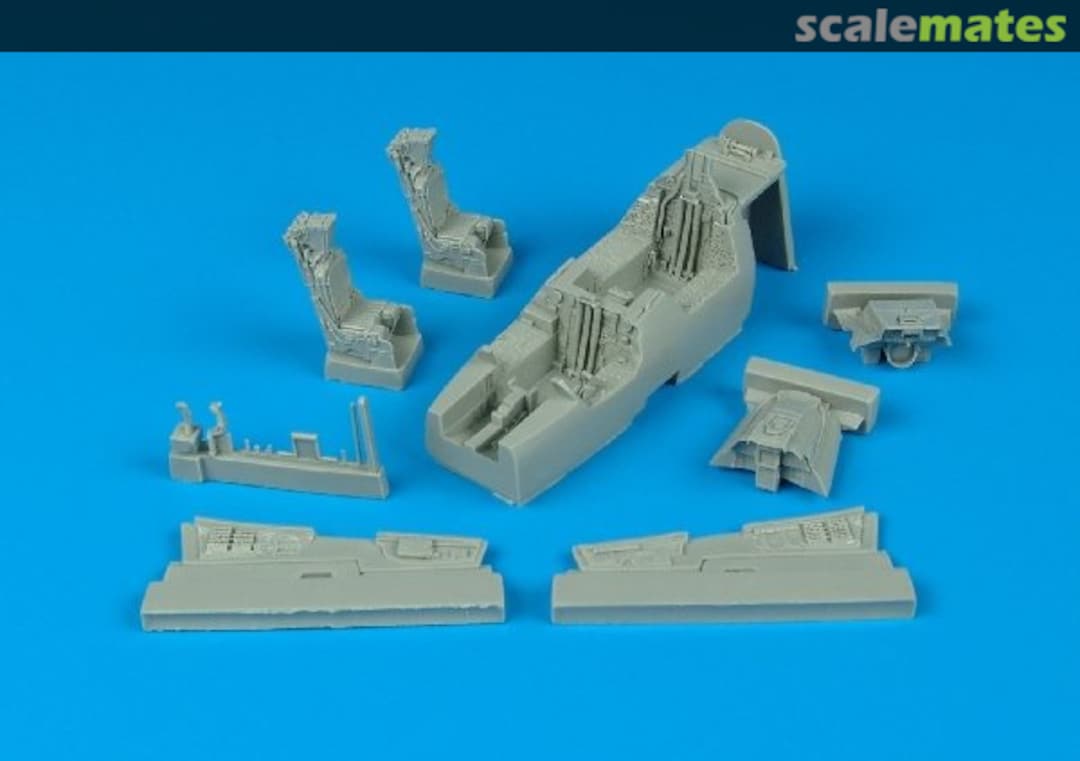 Boxart F-14A Tomcat cockpit set 7163 Aires Boxart F-14A Tomcat cockpit set 7163 Aires