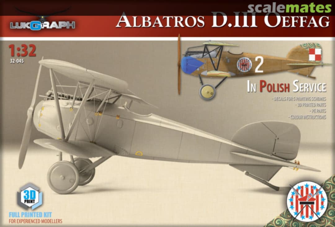 Boxart Albatros D.III Oeffag 32-045 Lukgraph