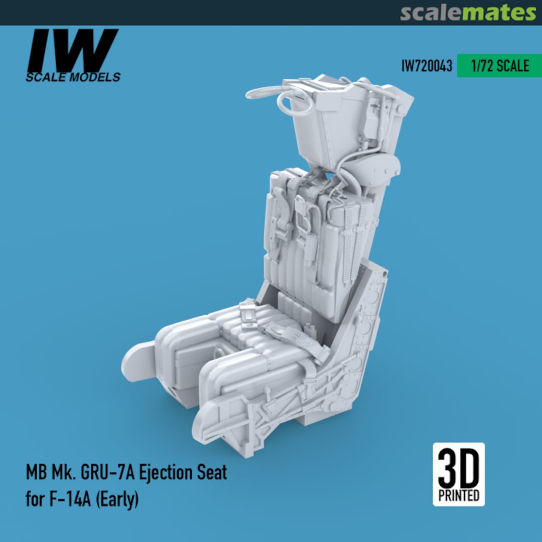 Boxart F-14A MB Mk GRU-7A Ejection Seat (Early) IW720043 IW Scale Models Boxart F-14A MB Mk GRU-7A Ejection Seat (Early) IW720043 IW Scale Models