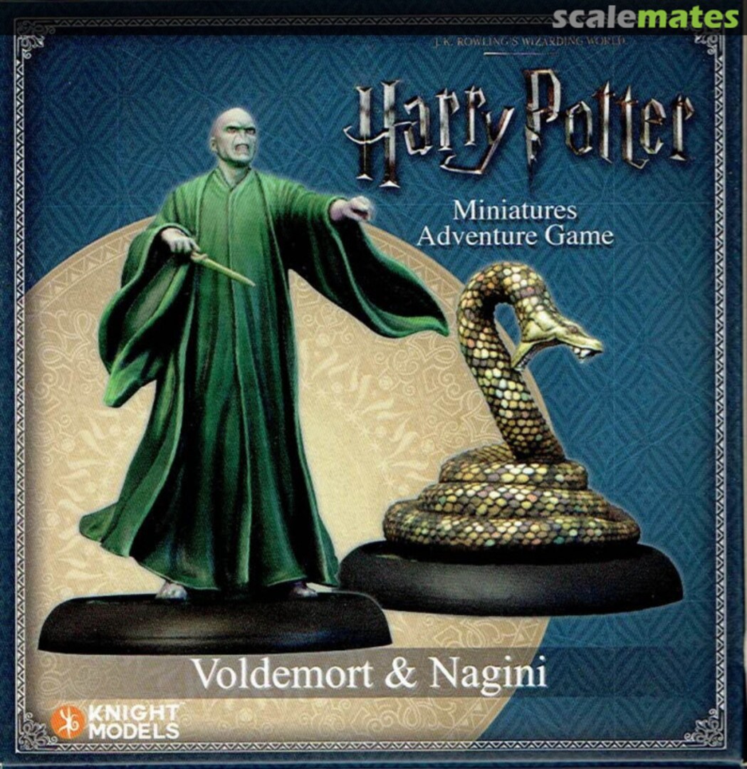Boxart Voldemort and Nagini HPMAG26 Knight Models