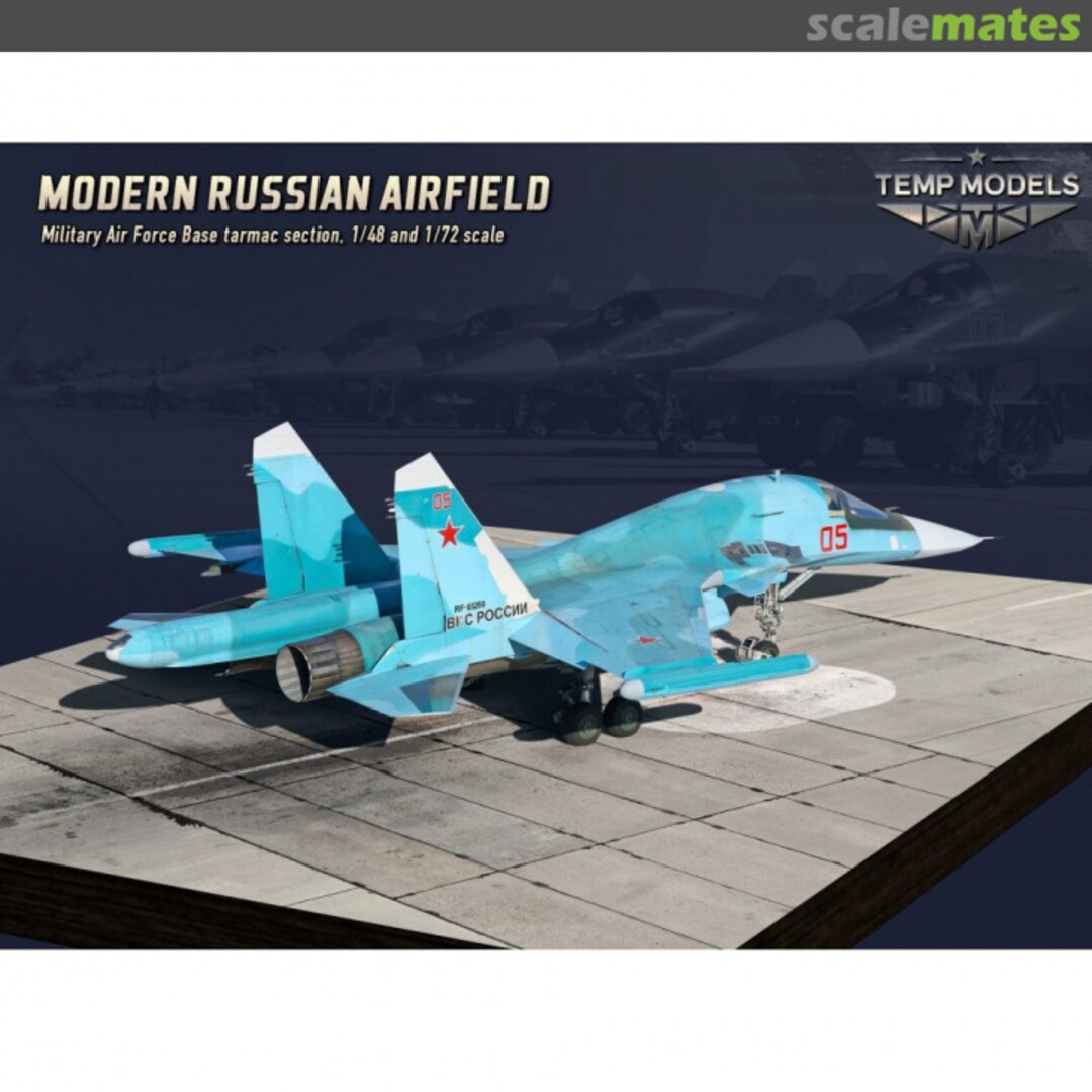 Boxart Display base modern russian airfield No.2 32444 Tempmodels