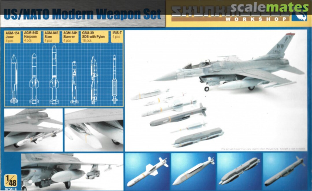 Boxart US/NATO Modern Weapons Set 48006 Skunkmodels Boxart US/NATO Modern Weapons Set 48006 Skunkmodels