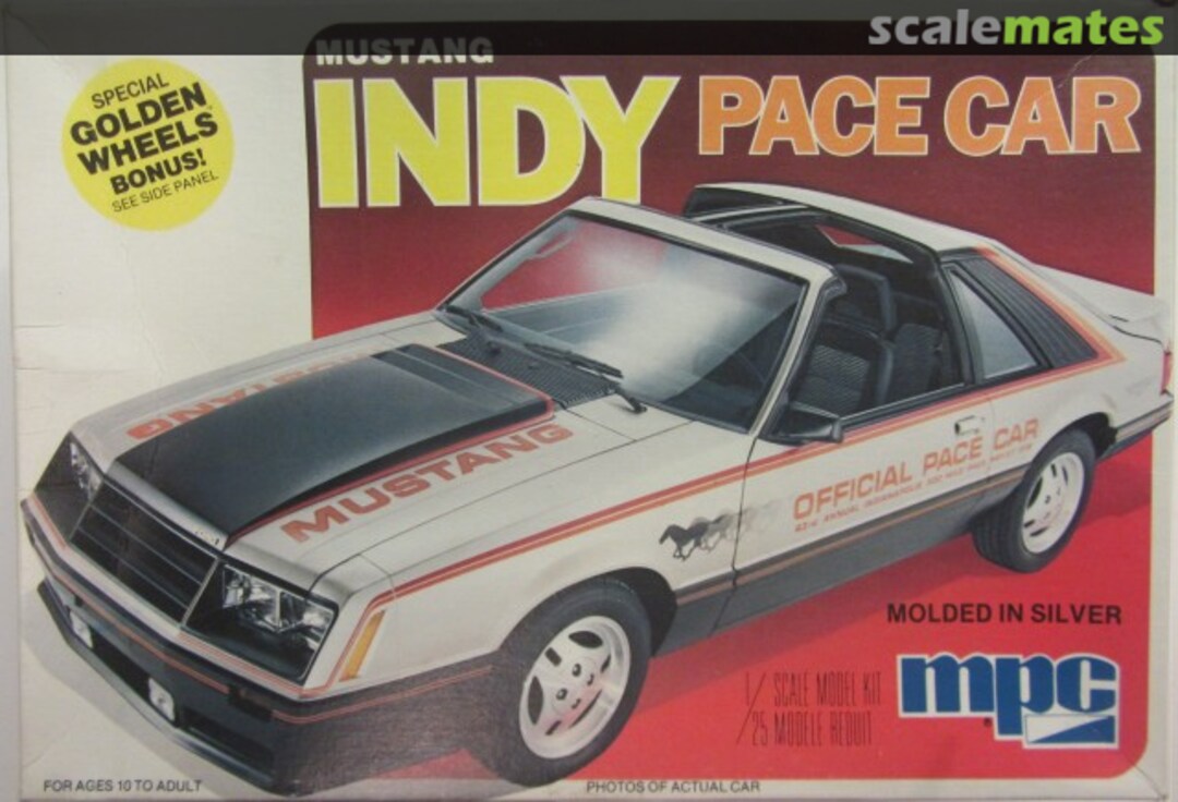 Boxart Mustang Indy Pace Car 1-0785 MPC