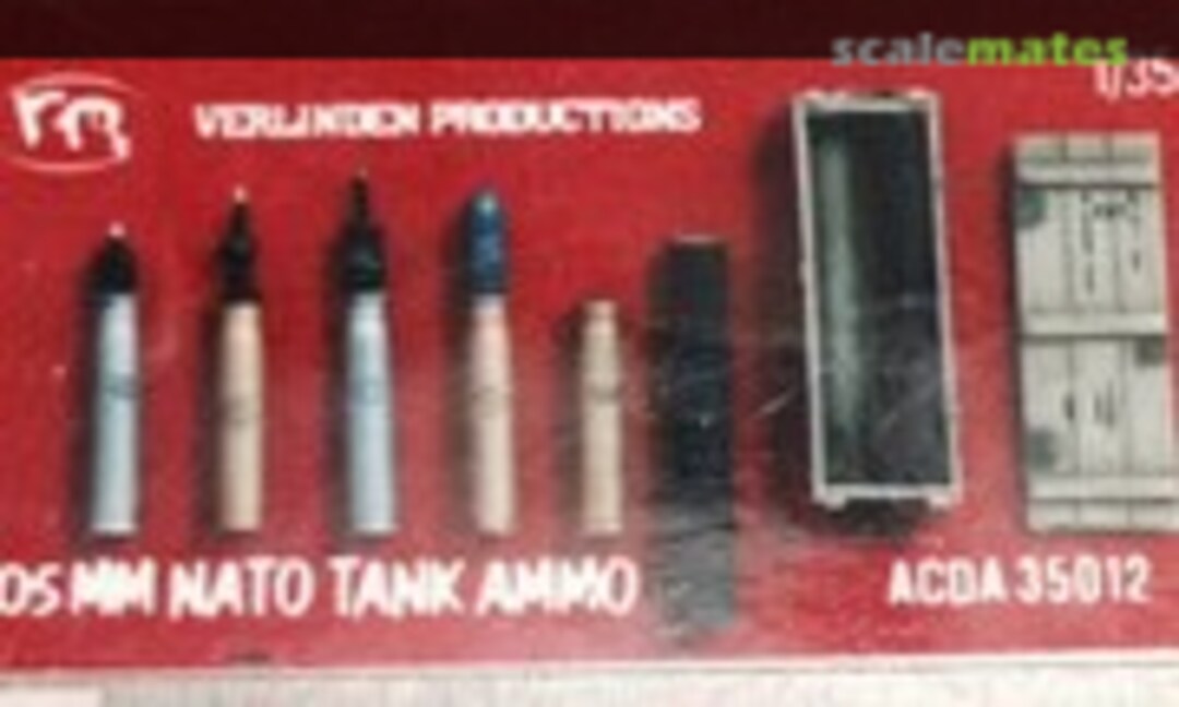 1:35 105MM NATO Tank Ammo (Verlinden Productions ACDA35012) ACDA35012