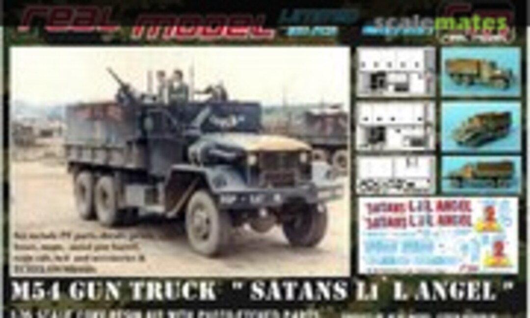 1:35 M54 Gun Truck "Satans Li`L Angel" (Real Model RM35130) RM35130