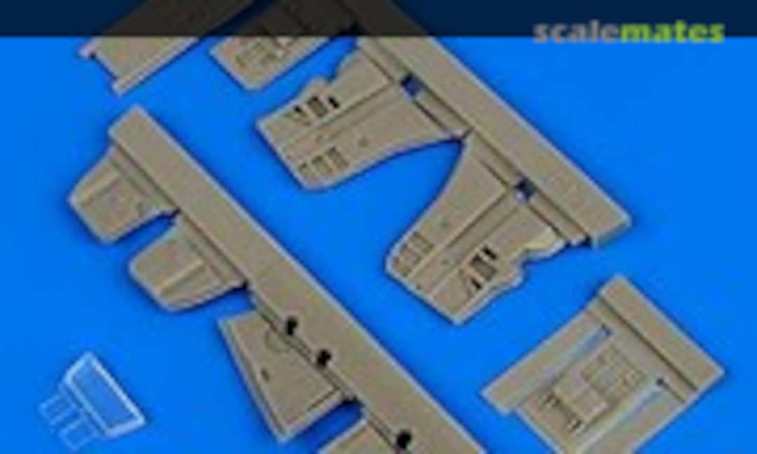 1:48 F-4C/D Phantom II - Undercarriage Covers (Quickboost QB 48 706) QB 48 706