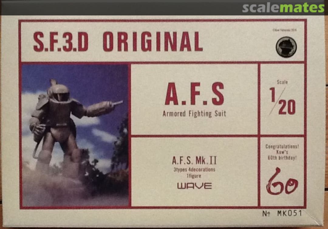 Boxart A.F.S Armored Fighting Suit MK-051 Wave Corporation Boxart A.F.S Armored Fighting Suit MK-051 Wave Corporation