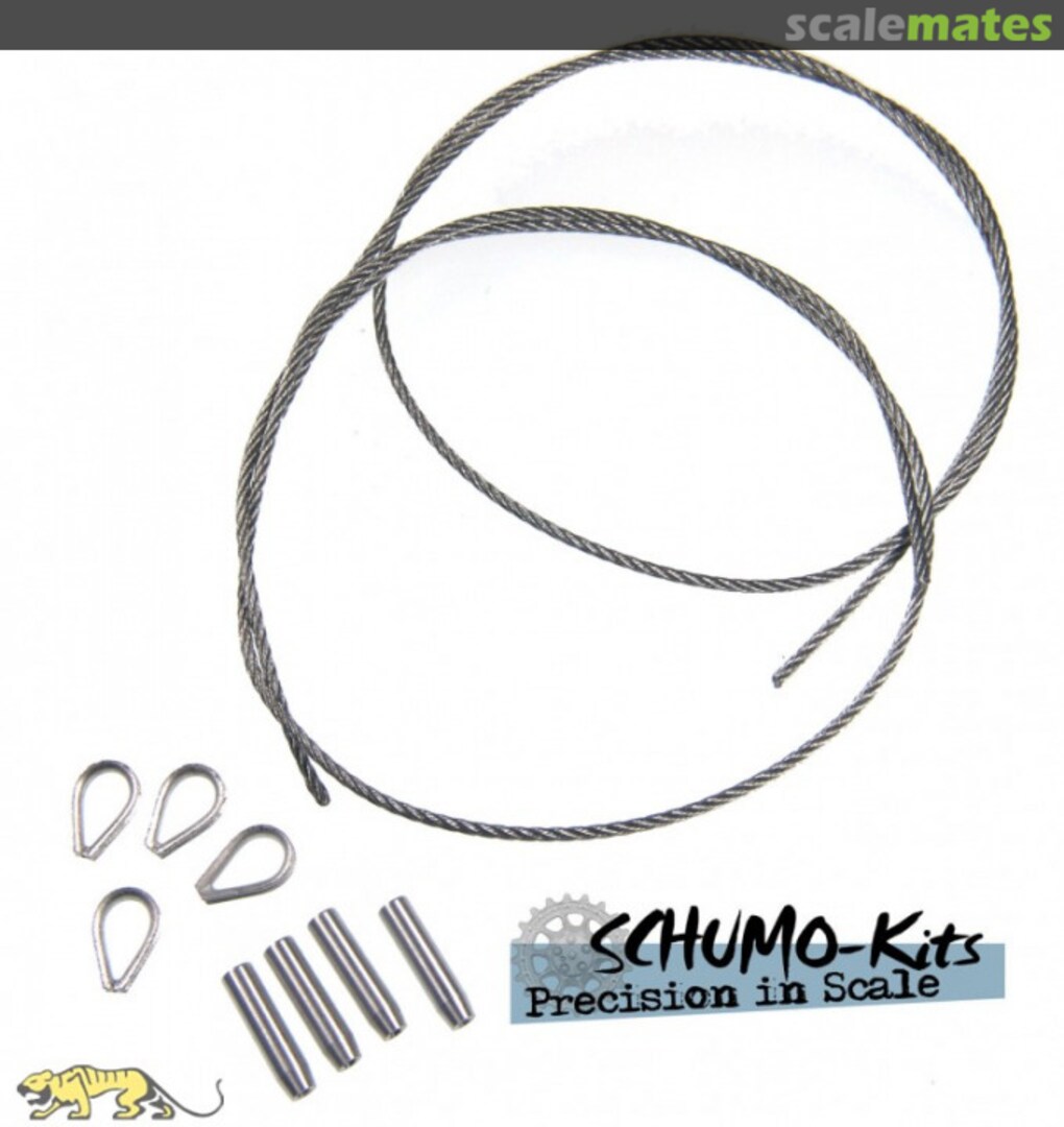 Boxart Metallabschleppseile Set für Panther Ausf. G und Jagdpanther PA0010WM SCHUMO-Kits Boxart Metallabschleppseile Set für Panther Ausf. G und Jagdpanther PA0010WM SCHUMO-Kits