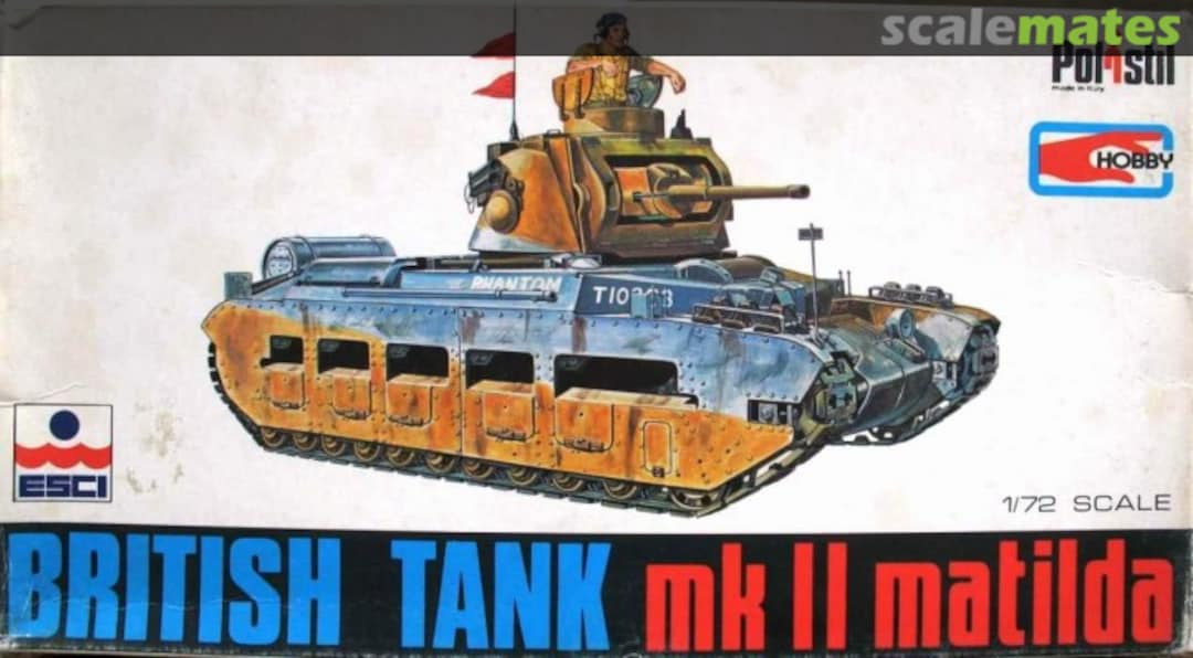 Boxart Tank Mk II Matilda 8036 Polistil Boxart Tank Mk II Matilda 8036 Polistil