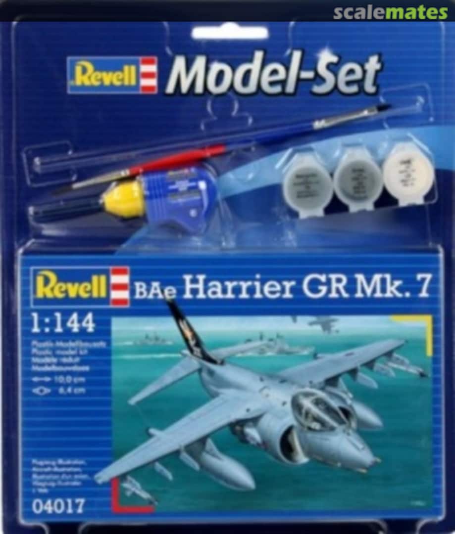 Boxart BAe Harrier GR Mk.7 64017 Revell Boxart BAe Harrier GR Mk.7 64017 Revell
