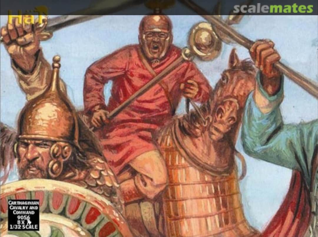 Boxart Punic Wars Carthaginian Cavalry & Command (8 Mounted) 9056 HäT Boxart Punic Wars Carthaginian Cavalry & Command (8 Mounted) 9056 HäT