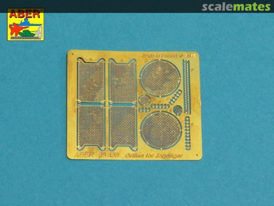 Contents Grilles for Sd.Kfz.186 Jagdtiger 48 A30 Aber Contents Grilles for Sd.Kfz.186 Jagdtiger 48 A30 Aber