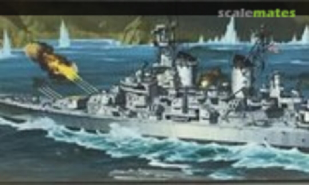 1:535 U.S.S. Wisconsin (Revell H-352)