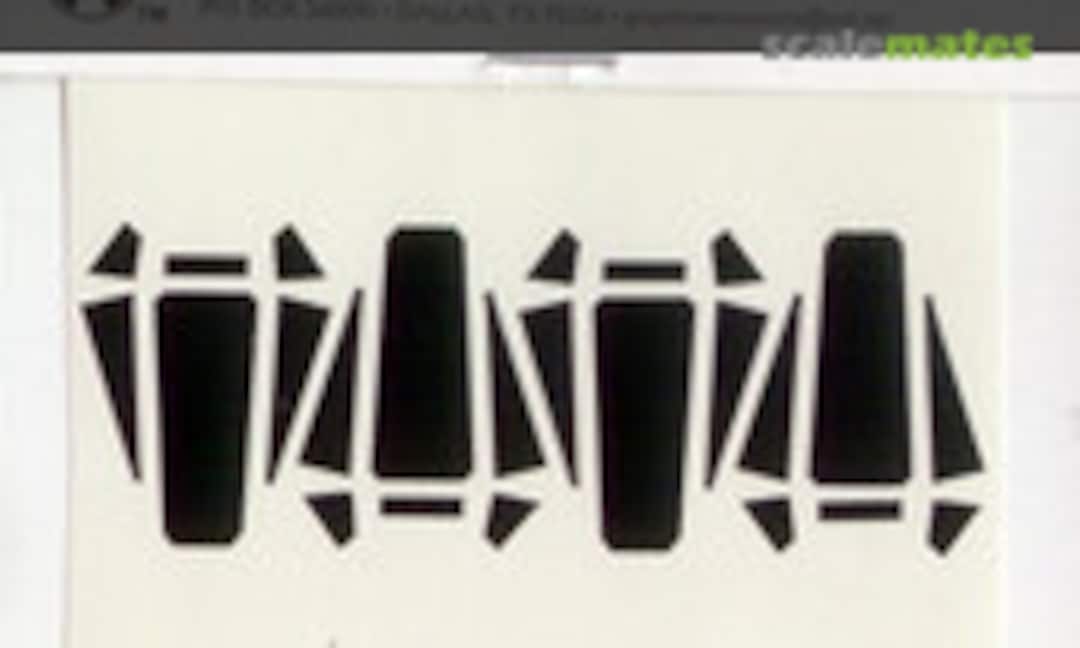 1:72 X-Wing Canopy Mask (Graphic Encounters FMSW-1) FMSW-1