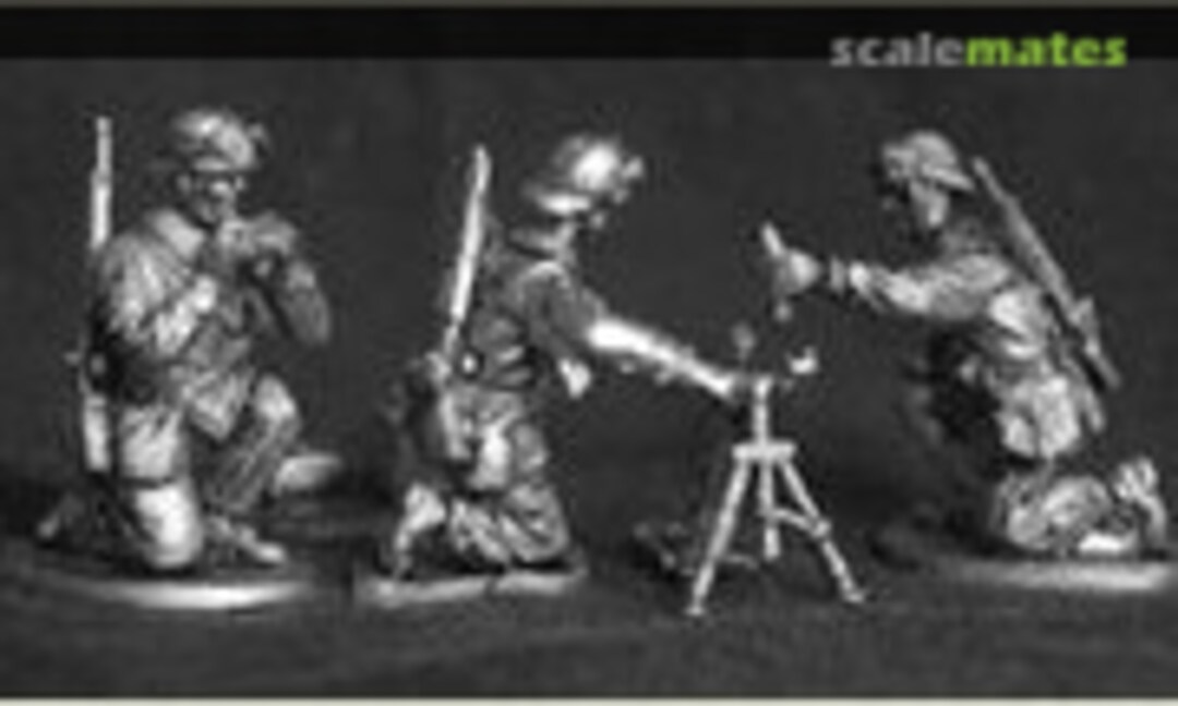 1:72 French Cavalry Motorcyclists (CP Models TQD-FR05) TQD-FR05
