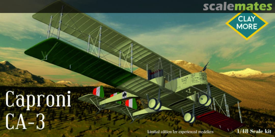 Boxart Caproni CA.3 001 Clay-More Boxart Caproni CA.3 001 Clay-More