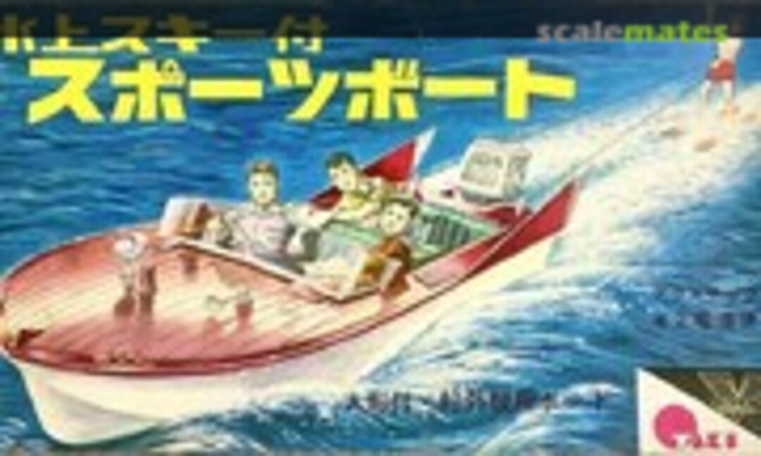 No Sport Boat w/water skier (Otaki )