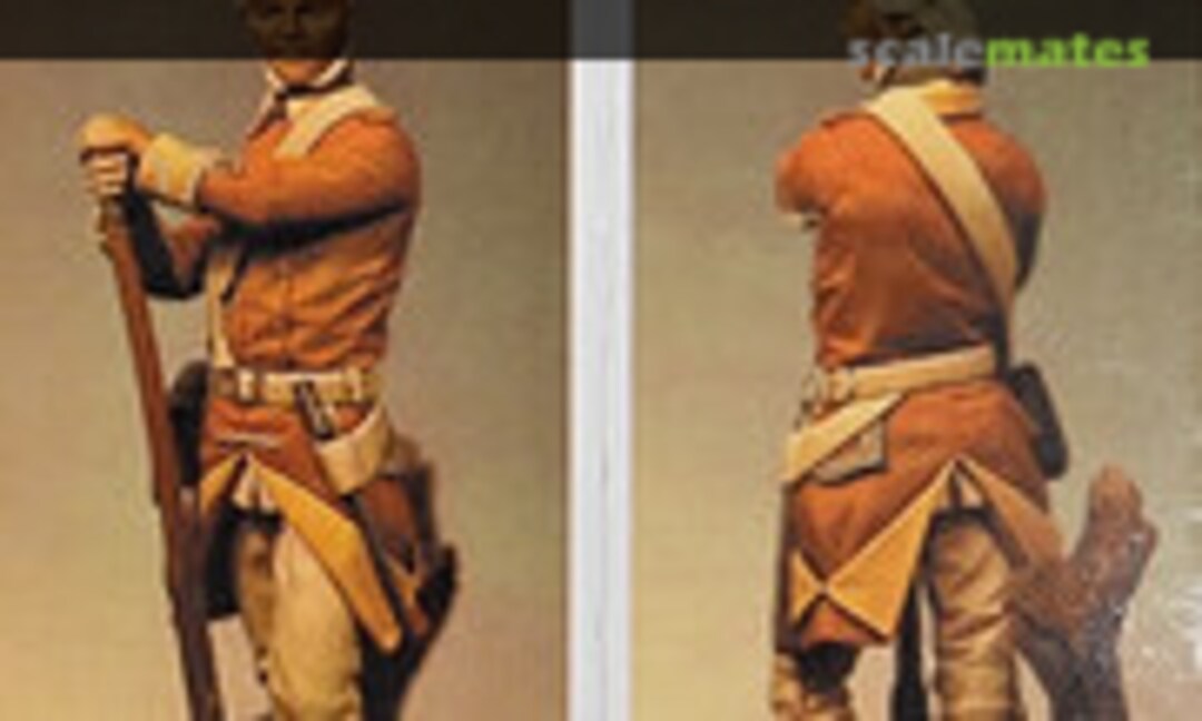 1:32 Private 29th Line Regiment. Independence War, Boston 1770 (Art Girona SKU: I-48) SKU: I-48