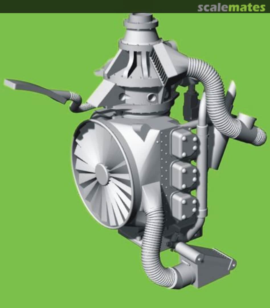 Boxart Piston Engine O-335 LF3D4812 LF Models