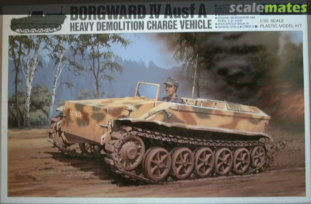 Boxart Borgward IV Ausf.A M35 Gunze Sangyo Boxart Borgward IV Ausf.A M35 Gunze Sangyo